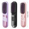 Double Purpose Hair Styler Brush USB Charging Hair Straightener 3600mAh Battery Ideal for Travel Efficient Styling