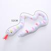 Snake Plush Teaser Cat Toys Bite-resistant Molar Interactive Catnip Chewing Playing Toy Cat Supplies
