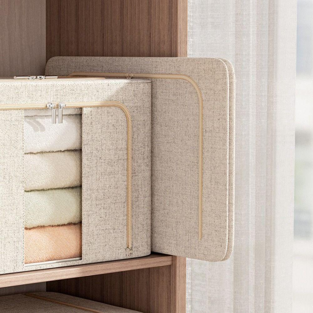 Large Capacity Toys Storage Box Folding Pants Storage Box Clothing Sorting Box Blanket