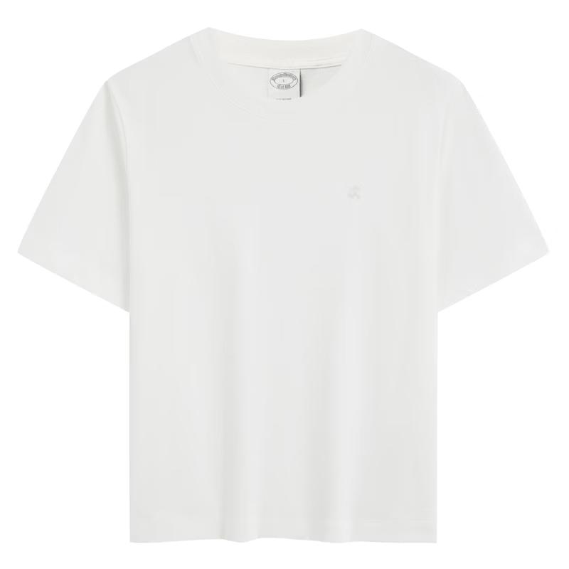 Brooks Brothers Women s Solid Crew Neck Short Sleeve T-shirt M