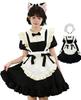 KALAOK Maid Gothic Lolita Size M Costume, Cosplay, Cross-Dressing, Cute, Dress, Black,