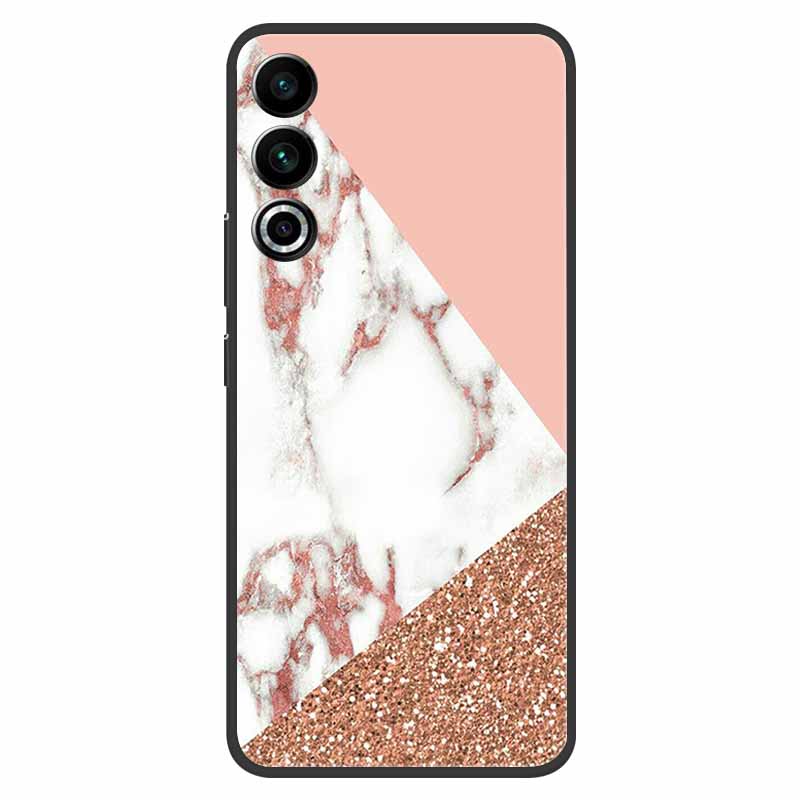 For Meizu 20 Case 6.55" Capa Silicone Painted Soft Black Cover for Meizu 20 2023 Covers Para Meizu20 Coque TPU Protective Shells