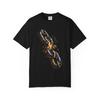 Chain Lightning Graphic T-Shirt Black Front Print Comfort Colors 1717