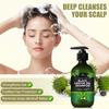 Black Castor Oil Shampoo-Soften & Nourish Hair-Deeply cleanses hair scalp and removes loose dandruff flakes,300ml