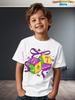 Kids Clothes Carnival Festival Funny 67 Meme Print Short Sleeve Tees Boys Girls Party T-Shirt Casual Cartoon Children Clothing
