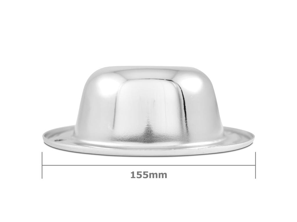 TRISTAR [Isuzu Giga Five Star Giga] Chromowane Nakładki na Piasty Przednie i Środkowe (Zestaw lewy i prawy) Zgodny