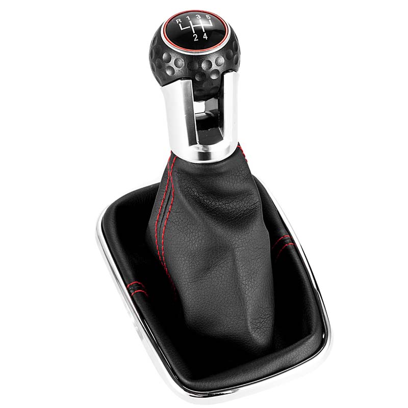 Nové auto 5/6 rychlostní 12mm hlavice řadicí páky manžeta řadicí páky pro Volkswagen VW Golf Bora Jetta GTi MK4 Příslušenství interiéru