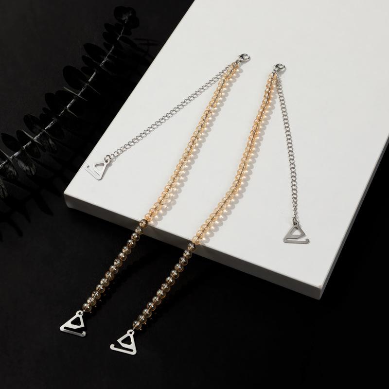 1 Pair Adjustable Bra Straps with Exposed Pearls Elegant Detachable Clear Bra Strap Chains for Women Elegant Lingerie Accessory