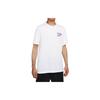 Nike T-shirt da Uomo con Stampa Grafica Logo Sportivo Girocollo Manica Corta Top Bianchi DQ1408-100