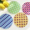 Acrylic Coaster Heat Resistant Insulated Cup Mat for Hot Coffee And Water Cups Non-Slip Waterproof Table Protection Mat Home Office Decor