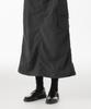 Musinsa Standard Woman Women'S Nylon Parachute Skirt [Dark Gray]