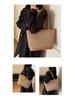 Women's 2025 Winter High-End Versatile Tote Bag - Large Capacity Commuter Shoulder Design