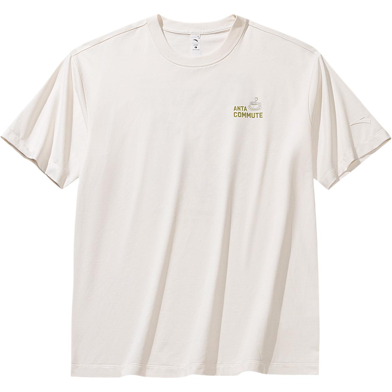 

Anta Minimalist Versatile Casual Short Sleeve T-Shirt With Back Letters Men tops 152627103-1 S