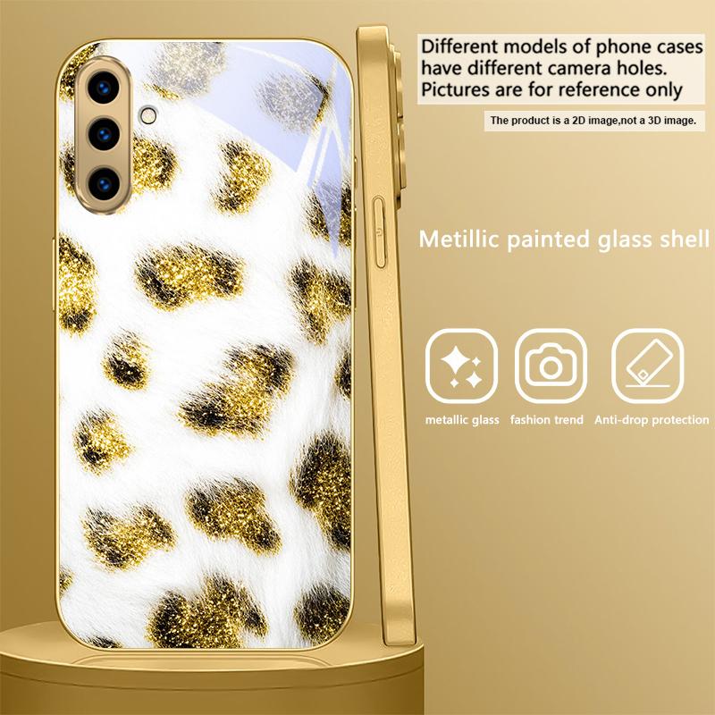

Black circular pattern For Samsung A16 A15 A14 A13 A12 A26 A25 A23 A22 A21s A36 A35 A34 A33 A32 A31 A52 A73 A72 glass phone case Galaxy A73 5G