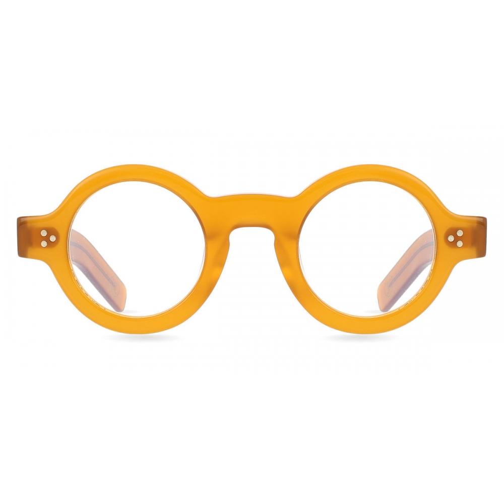 Lesca Tabu 1 Unisex Eyeglasses Frosted Yellow/44-26-145