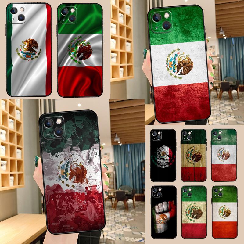 Mexico Mexican Flag Phone Case For iPhone 17 Pro Max 16 15 11 13 12 14 Pro Max mini 15 16 Plus 16e 17 Air Cover