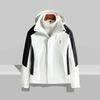 Men Women Waterproof Windproof Hiking Jacket With Removable Fleece Liner 3-in-1 Outdoor Parka Winter Camping Trekking Cycling