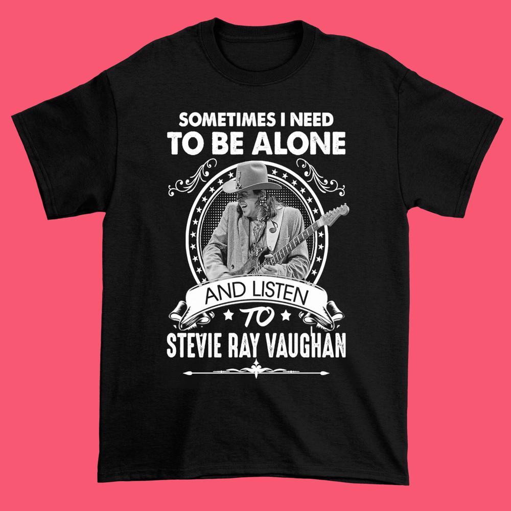 New Stevie Ray Vaughan Classic Black Unisex  S-234XL  E509 Unisex T-Shirt M