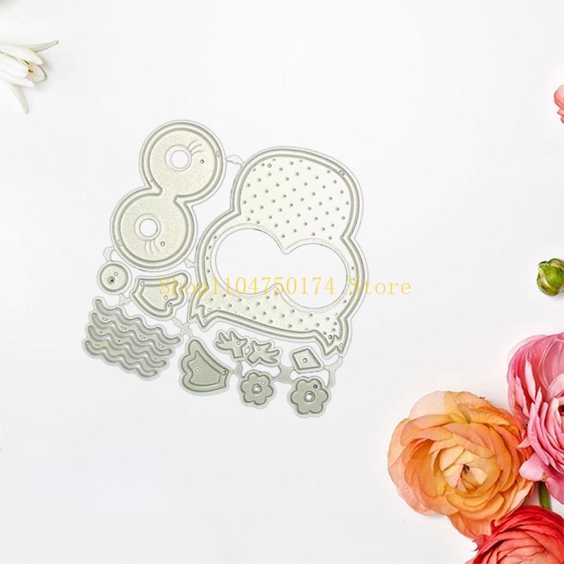 Owl Embossing Cut Die Steel Stencil Album Card Decor for Kids DIY Art Craft top sale