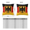 Germany Flag German Patriotic  Square Pillowcase Cushion Cover Pillow Case Throw Pillow Cover for Home Bedroom Car