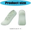 2 Pairs Women's Crisscross Strap Yoga Socks With Nonslip Grip Low Cut Cotton Socks For Pilates Barre Ballet Barefoot