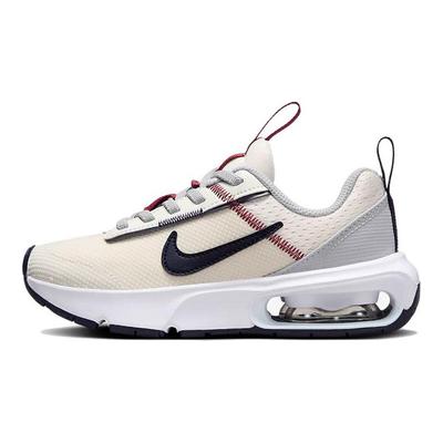 Air Max Interlock Lite PS Phantom Dark Obsidian Dětské tenisky Krémová Světle kouřově šedá Týmově červená DH9394-006
