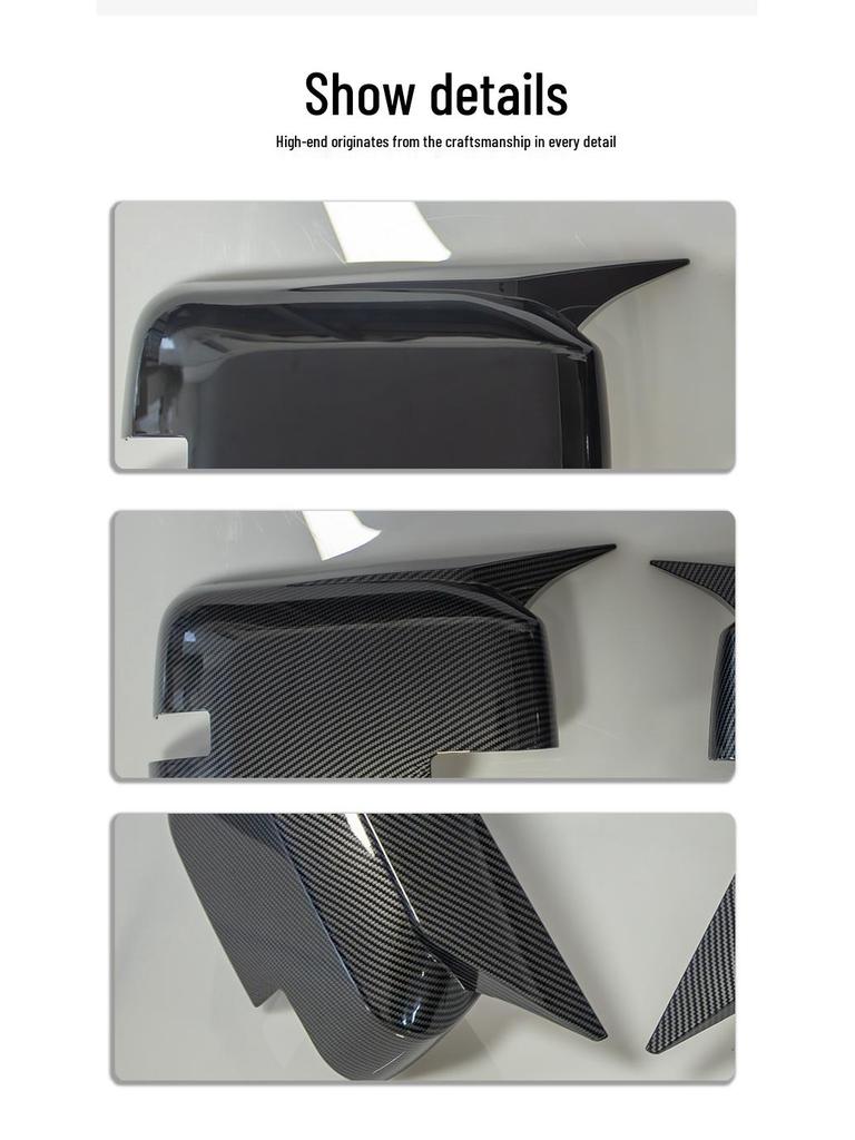 Custom Rearview Mirror Cover for Ford Bronco (2021-2024)