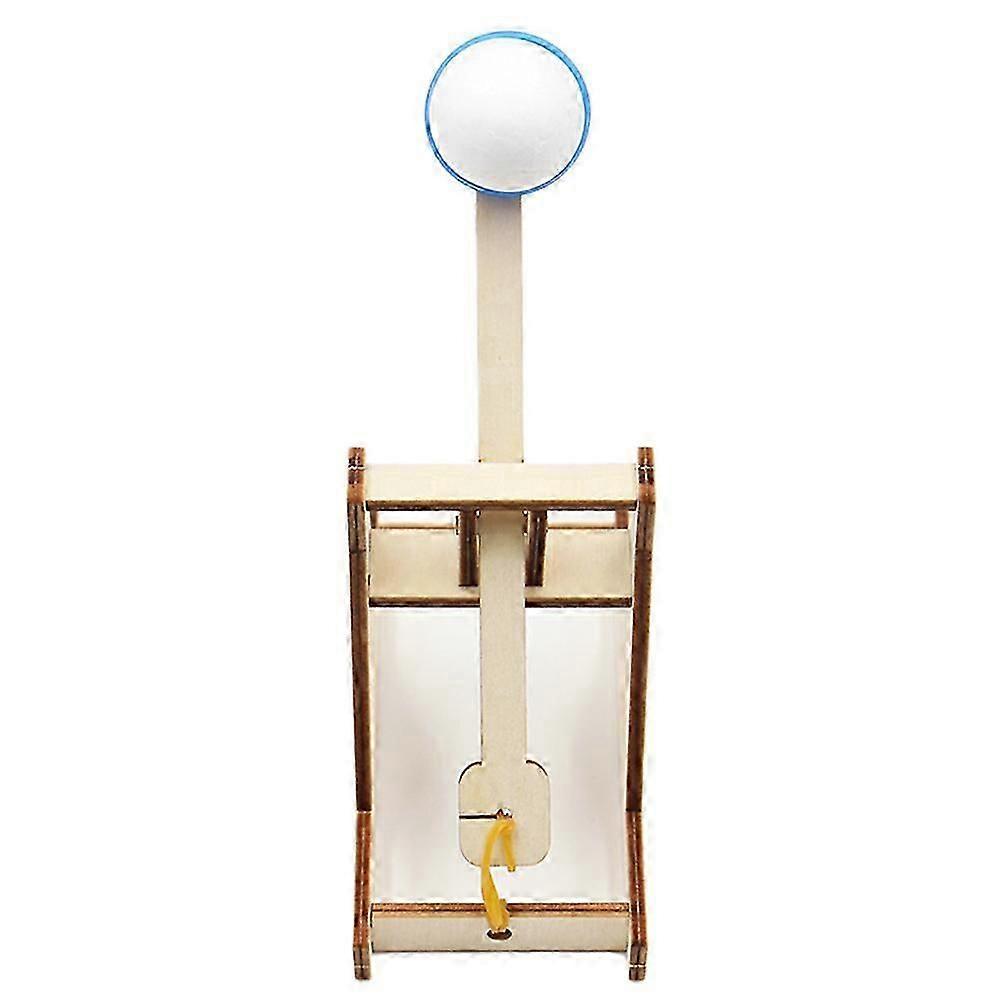 Wooden Catapult Model Kit Diy Trebuchet Educational Science Assembly Building Blocks Toys