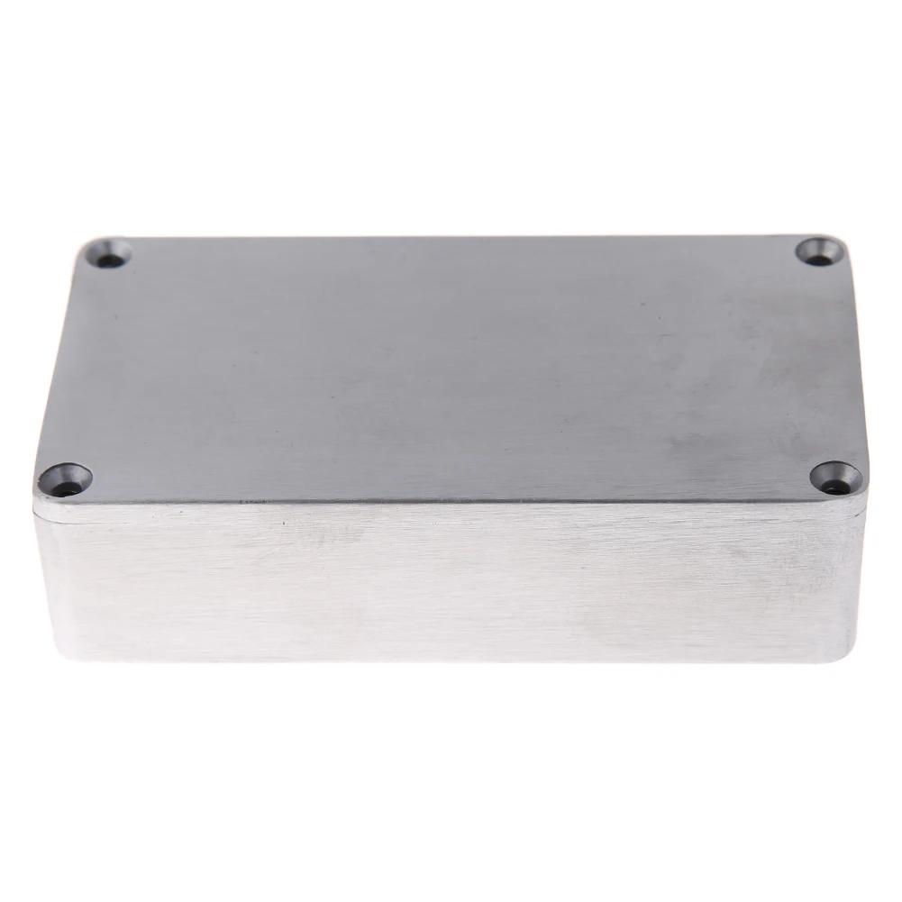 1-5pcs 1590B Guitar Effect Pedal Enclosure w/Screws Aluminum Cable Stomp Box Enclosures Replacement Instrument Shell Durable