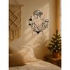 Metal Wall Art Wrought Iron Decor Home Garden Holiday Gift Christmas Easter