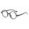 Trendy Retro Round Blue Light Blocking Reading Glasses for Middle-Aged and Elderly - Ultra-Lightweight, High-Definition