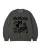WILDROCK Dj Cat Pigment Oversized Sweatshirt_5 Col