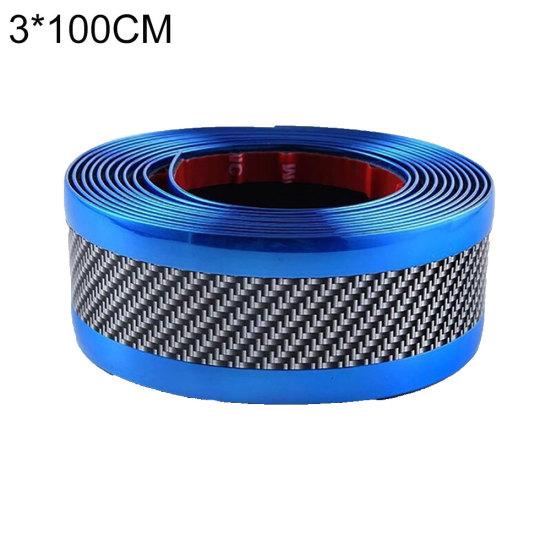 Protector de borde de tira de moldura de parachoques embellecedor de Pedal de umbral de puerta DIY de estilo de coche