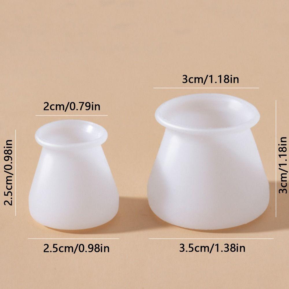8Pcs Silicone Desk Chair Foot Covers Non-slip Furniture Leg Pad Chair Leg Cap  Furniture Table Feet