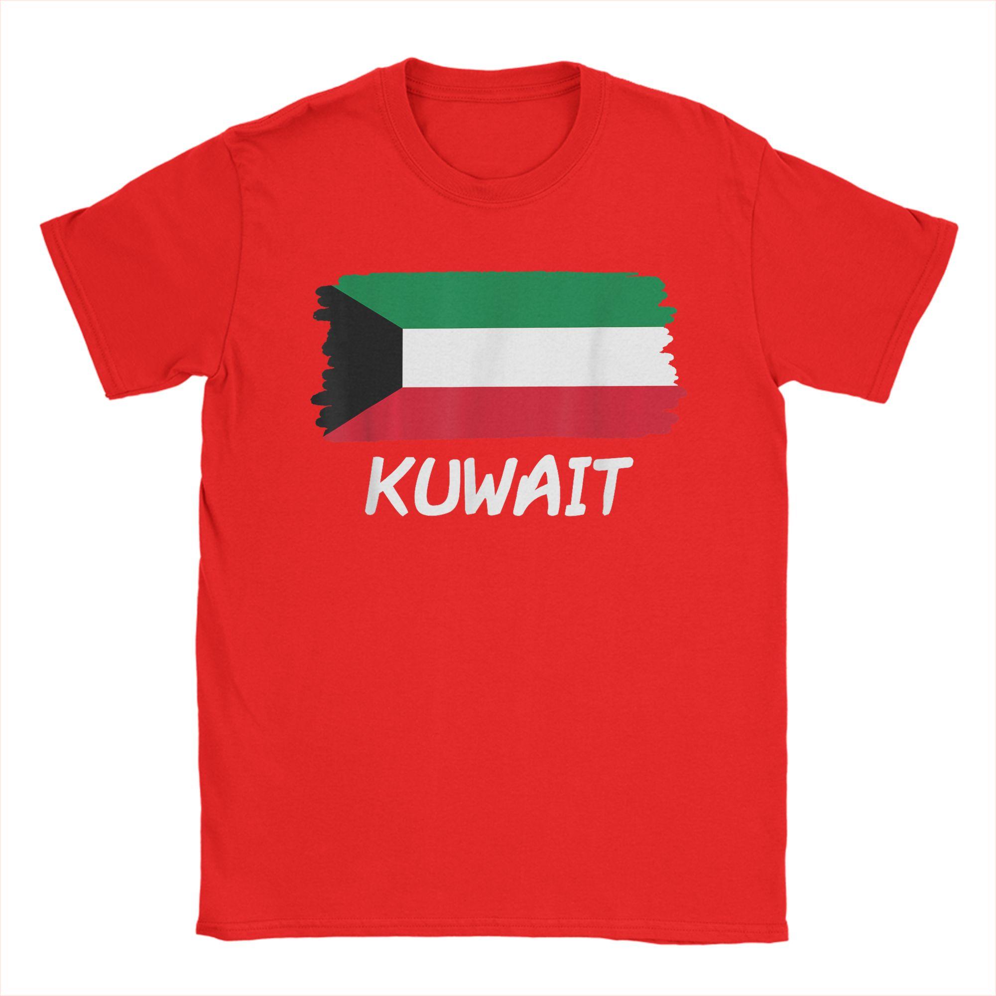 

Unisex s Kuwait Flag T Shirt Cotton Clothing Vintage Short Sleeve Crew Neck Tee Shirt Plus Size TShirt S