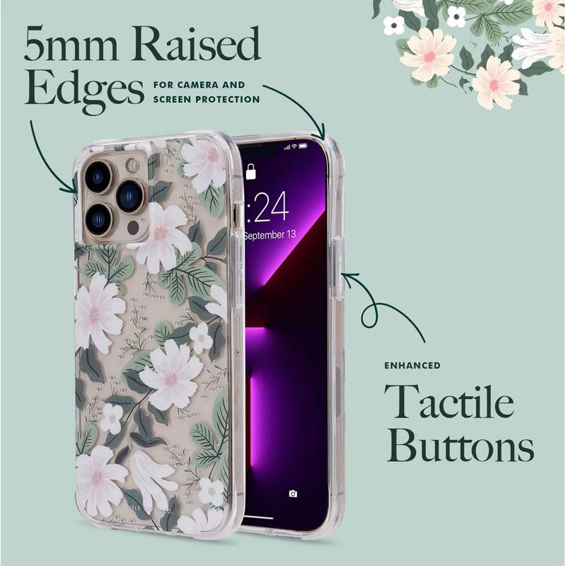 Rifle Paper Clear - Etui Iphone 14 Pro Max (Willow)