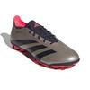 Adidas Predator League Comfortable Versatile Non-Slip Soccer Shoes Unisex Soccer Shoes Gray Black IF6313