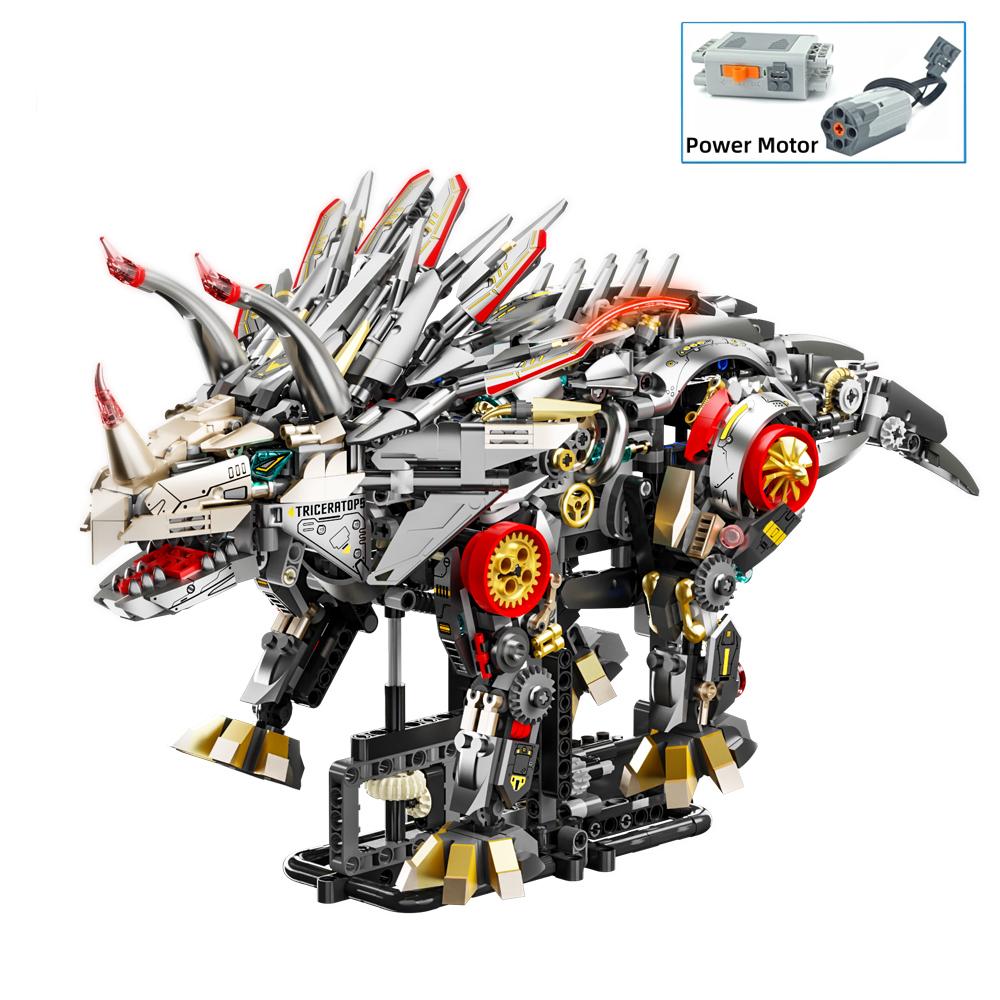 Superior-Grade Tech-Styleal Mechanical Premium-Quality Triceratops Superior-Grade Assembly Assembly-Bricks Superior-Grade 1688Pcs High-Standard