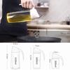 Automatic Opening Closing Bottles For Oil And Vinegar Honey Olive Oil Container, 300/600/630ML Kitchen Glass Oil Bottle