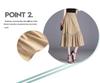 Plus Size High-Waist Pleated A-Line Skirt - Summer Slimming Elastic Swing Skirt for Moms