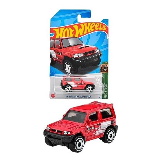Hot Wheels Basic Car Mitsubishi Pajero Evolution [от 3 лет] HNK25
