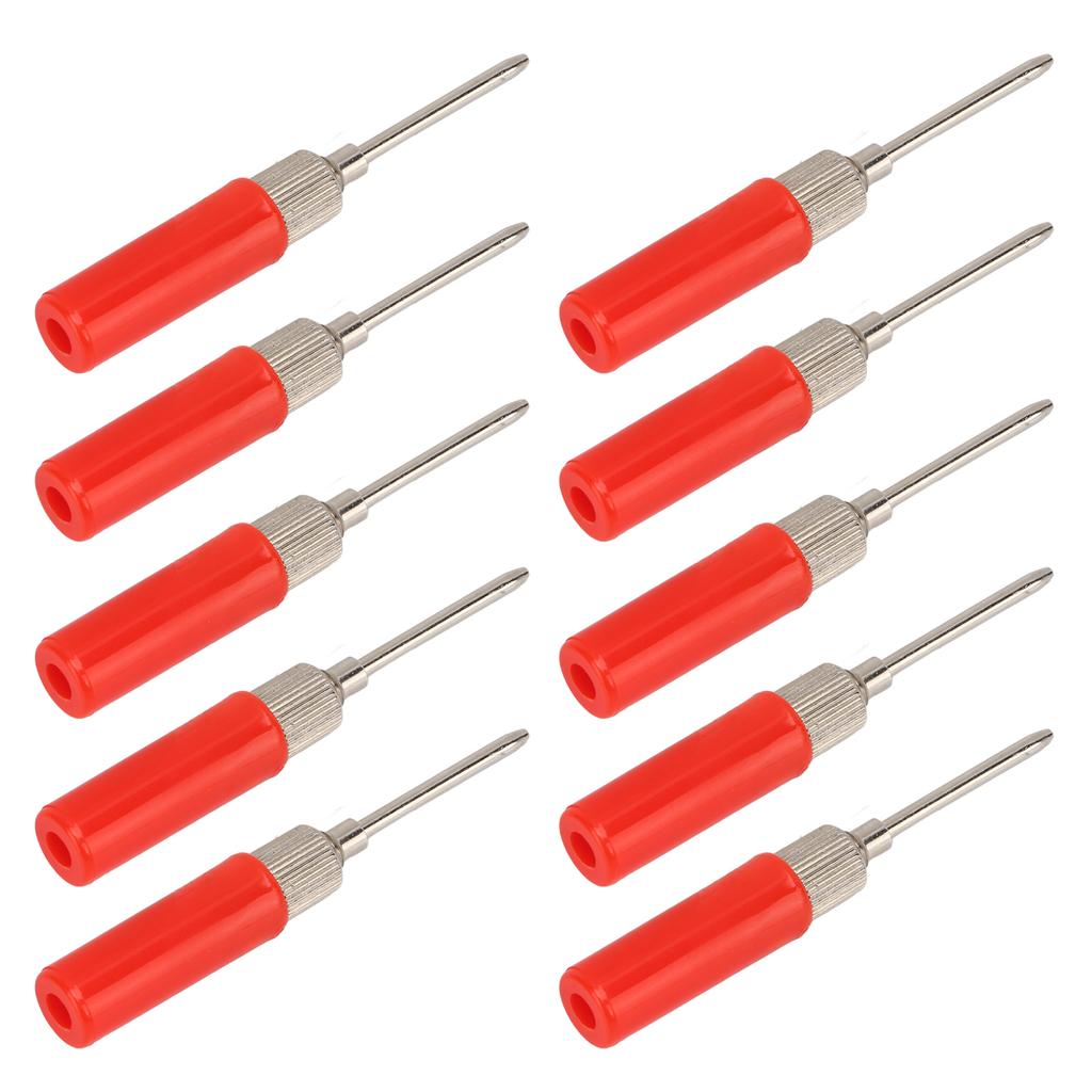 10 Stück Testnadeln 2mm Isolationsdurchdringungsnadel Zerstörungsfreie Multimeter-Testsonde für Kfz-Diagnose