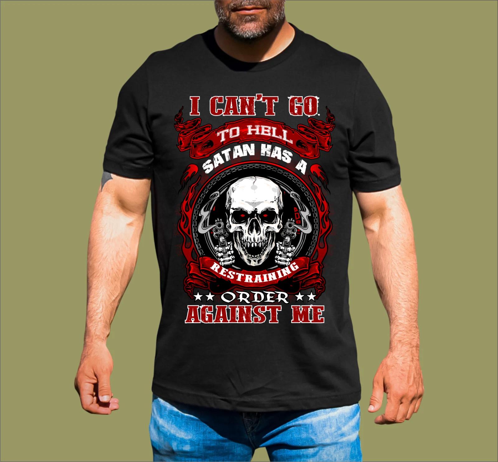 I CANT GO TO HELL T-SHIRT L