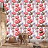 Roses, Peonies and Lavender Wallpaper for Living Room and Bedroom 50x1000