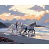 Frameless Digital Oil Painting for Entrance Hall - 40x50 Pigment Kit.