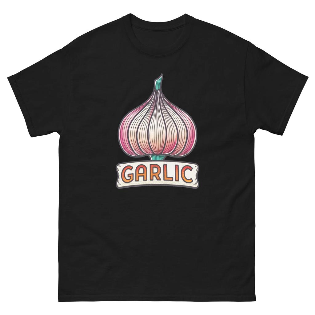 Garlic Fruits Vegetables Fresh Food Groceries T-Shirt