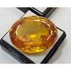 Certified Yellow Color Zircon Cambodia Oval Cut 80+ Ct Fabulous Loose Gemstone