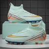 Football Shoes Society Professional Field AG/FG Studded Casual Soccer Sport Shoes Sport Wear Cleats Sneaker Non Football Boots for Slip'
