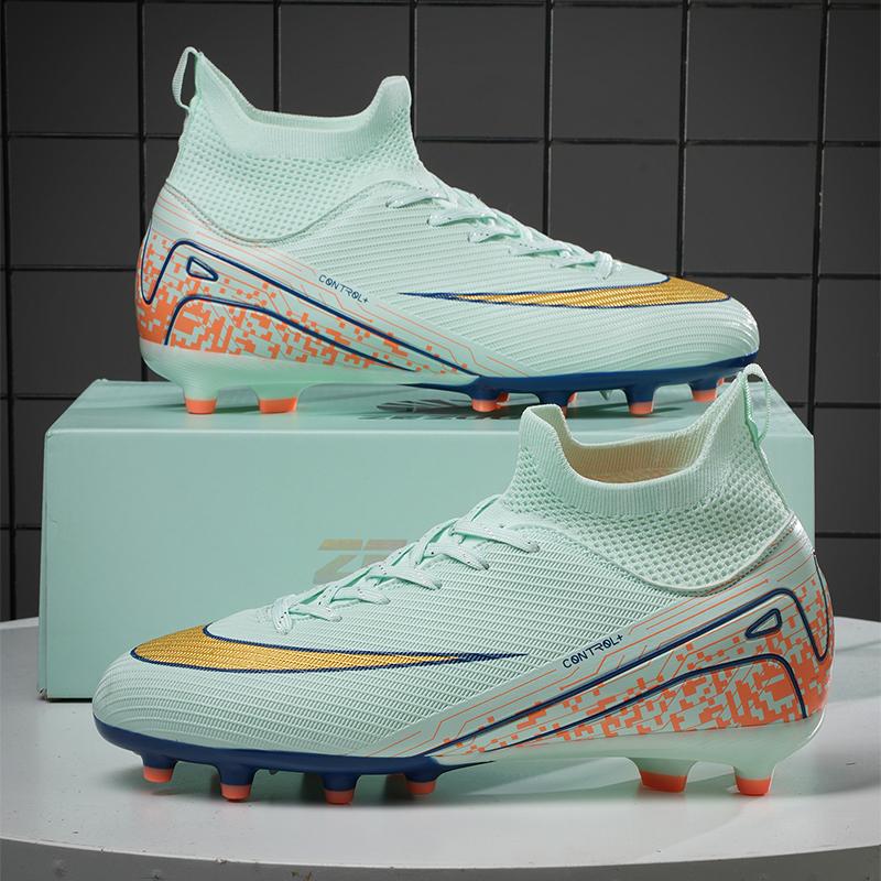 Football Shoes Society Professional Field AG/FG Studded Casual Soccer Sport Shoes Sport Wear Cleats Sneaker Non Football Boots for Slip'