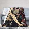 Kimetsu No Yaiba Blanket Cover Shinobu Kocho Fleece Throw Blanket Summer Air Conditioning Decoration Ultra-Soft Warm Bedspread
